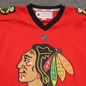 Reebok Chicago Blackhawks Patrick Kane NHL‎ Hockey Jersey Youth L XL Red 88